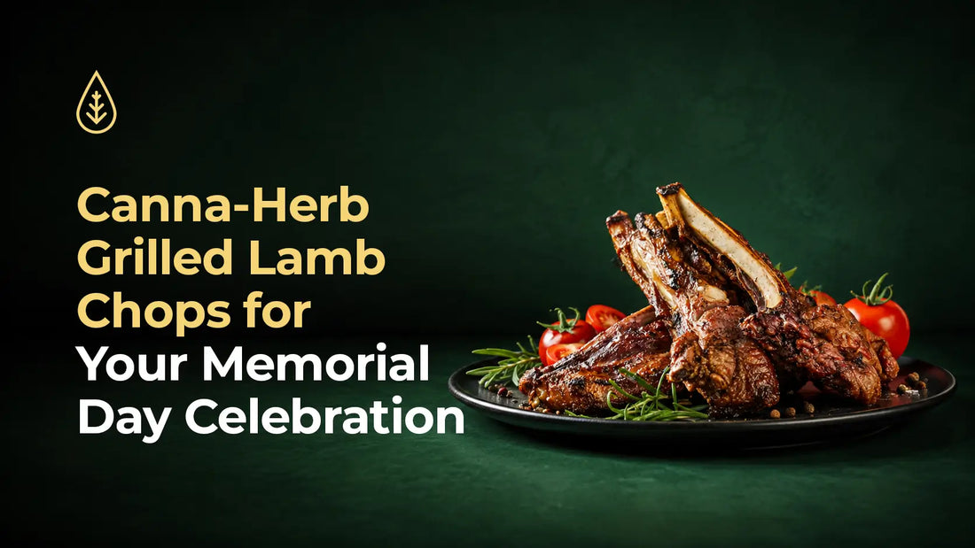 Canna-Herb Grilled Lamb Chops for Your Memorial Day Celebration