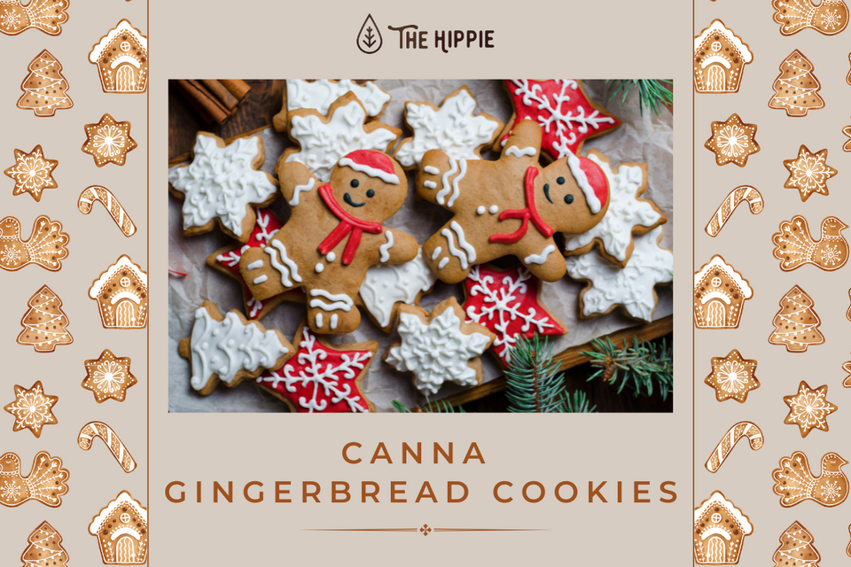 Delicious Canna Gingerbread Cookies