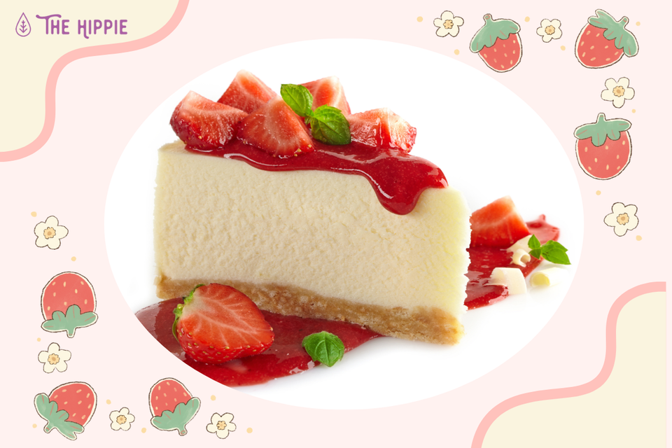 Strawberry Canna-Cheesecake