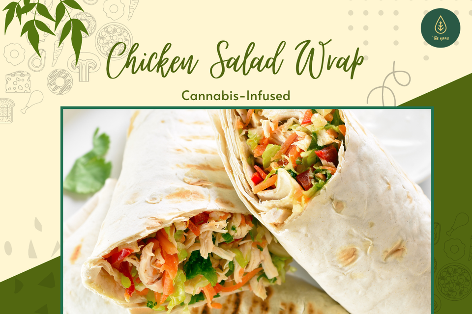 Cannabis-Infused Chicken Salad Wrap Recipe