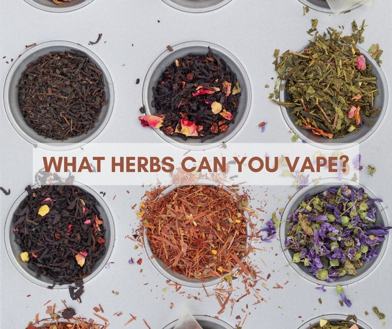 What herbs can you vape?