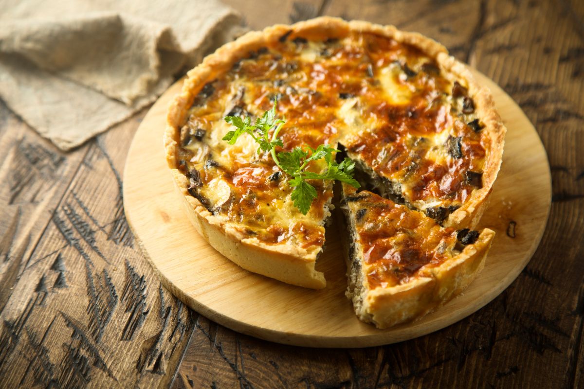 Quiche with AVB Recipe