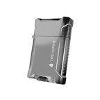 Double Jet Flame Torch Lighter, Refillable Windproof Butane Lighter with Adjustable Dual Flame