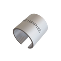 Silver Collar for The Hippie Pipe, Premium 99.99% Pure Silver Heat Sleeve with Snug 10mm Fit