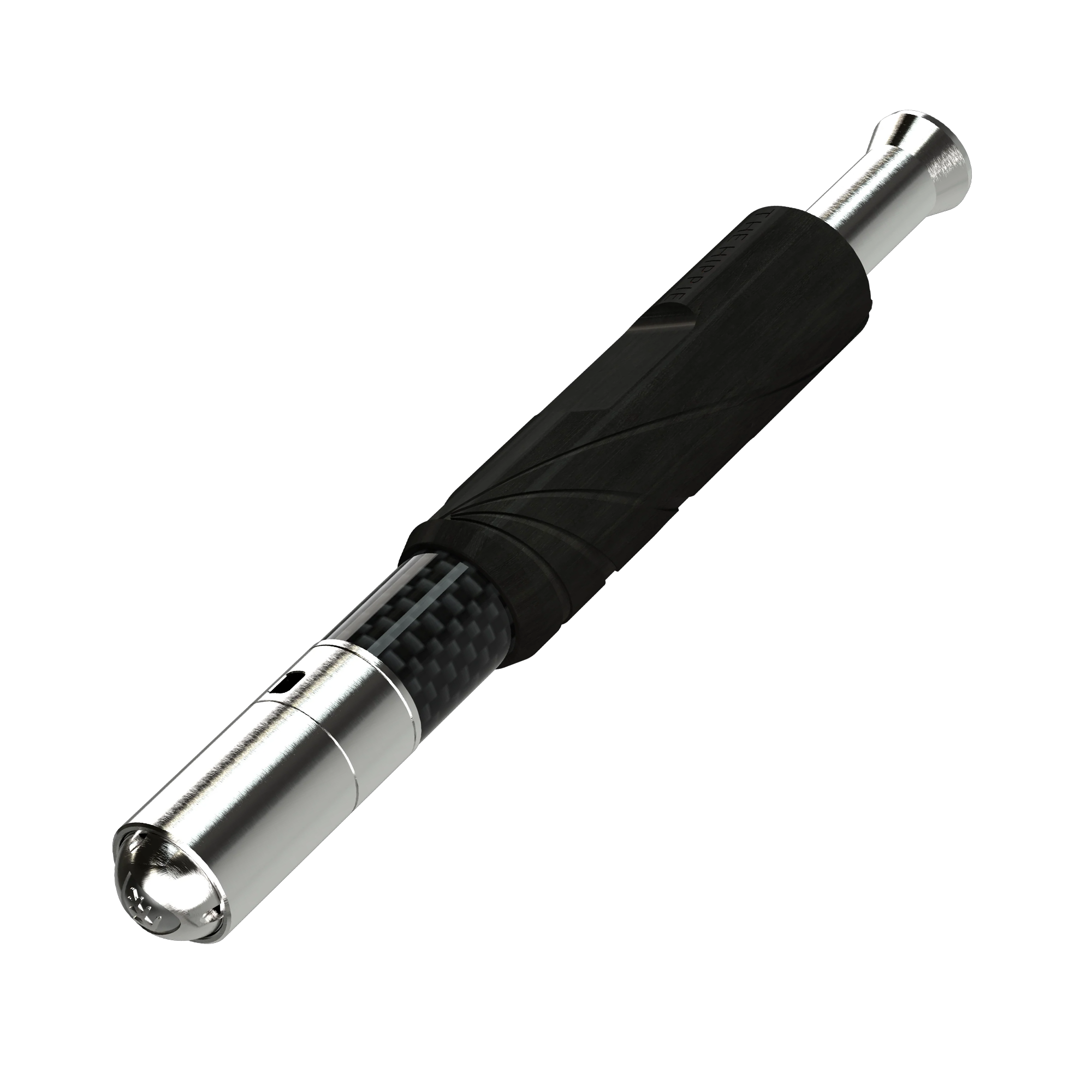 The Hippie Pipe Analog Dry Herb Vaporizer, Non-Electric Vape Pen with Telescopic Chamber Design