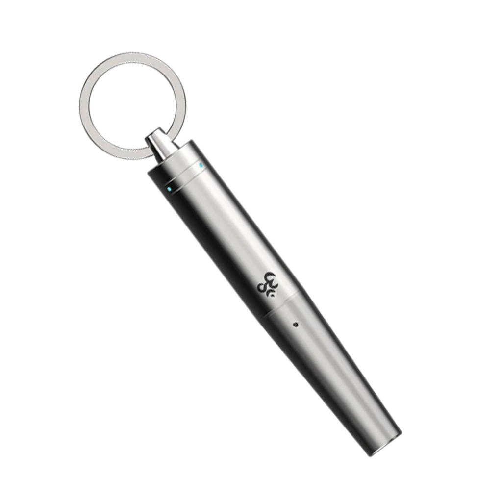 OM Chrome 510-Thread Battery, 300mAh Rechargeable Wax Pen with 3 Voltage Settings and Cap
