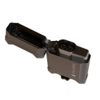Double Jet Flame Torch Lighter, Refillable Windproof Butane Lighter with Adjustable Dual Flame