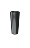 Gunmetal Short Cap for OM 510 Thread Battery, Compact Cartridge Cover Replacement