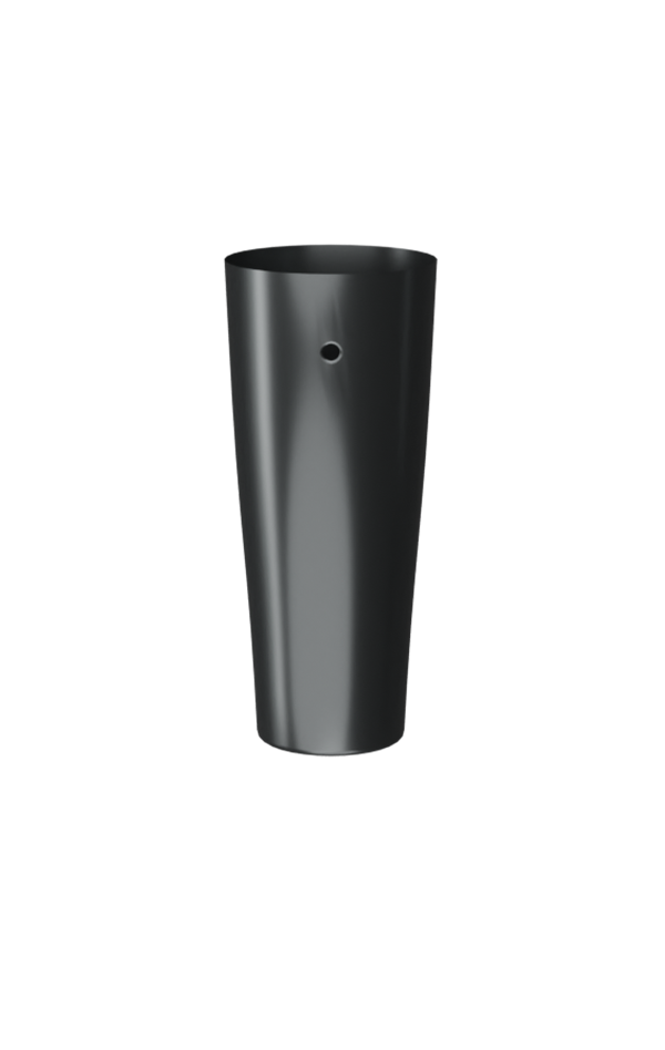 Gunmetal Short Cap for OM 510 Thread Battery, Compact Cartridge Cover Replacement