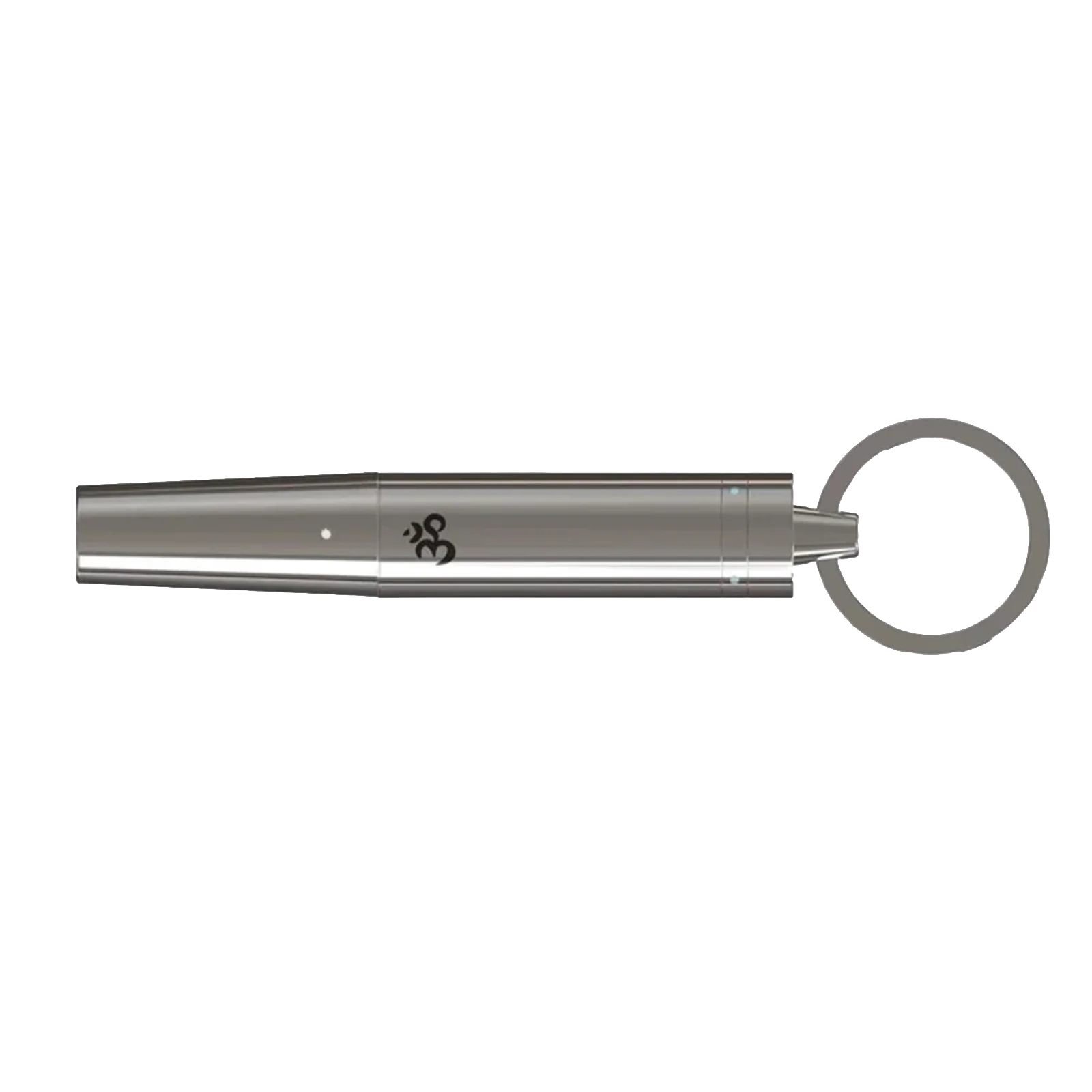 OM Chrome 510-Thread Battery, 300mAh Rechargeable Wax Pen with 3 Voltage Settings and Cap