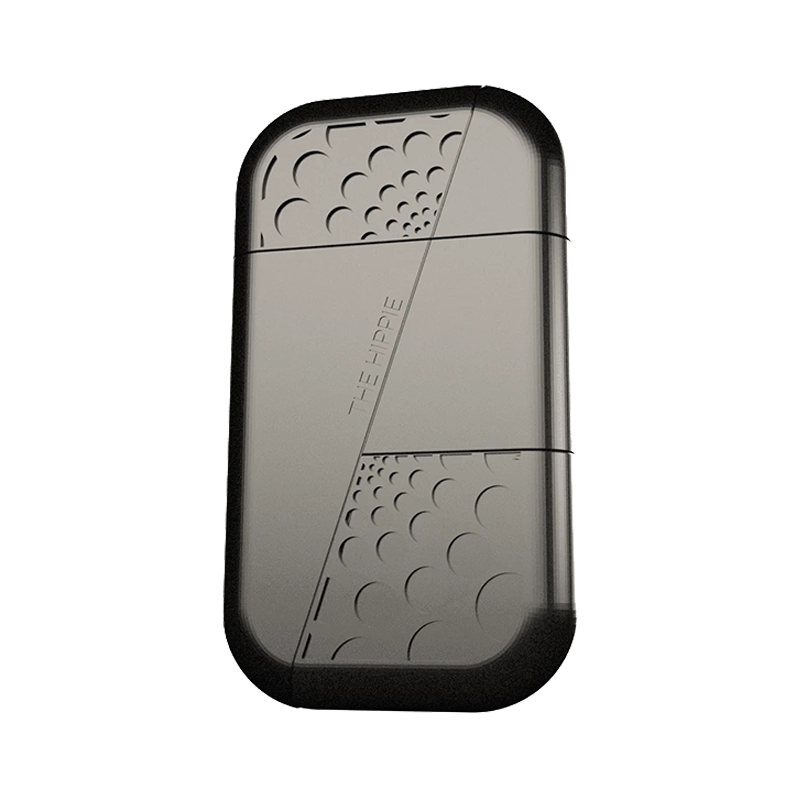 Pipe Holder Pocket Storage Case with Metal-Lined Pipe Slot, Torch Compartment and Stash Drawer