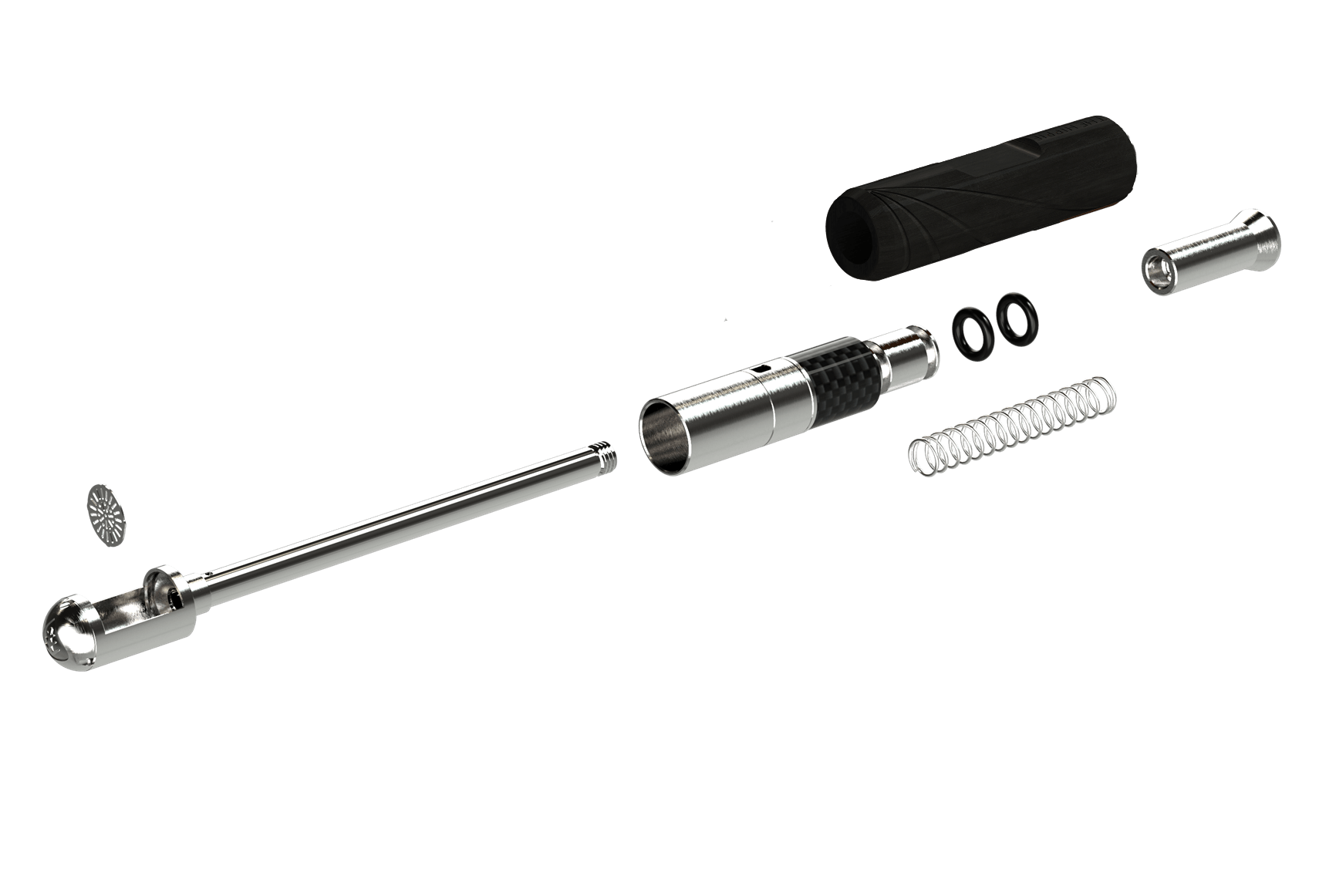 The Hippie Pipe in Ebony Blackwood - Analog Vape Pen